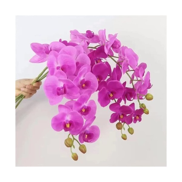 Orchid Flowers Decorative Vase