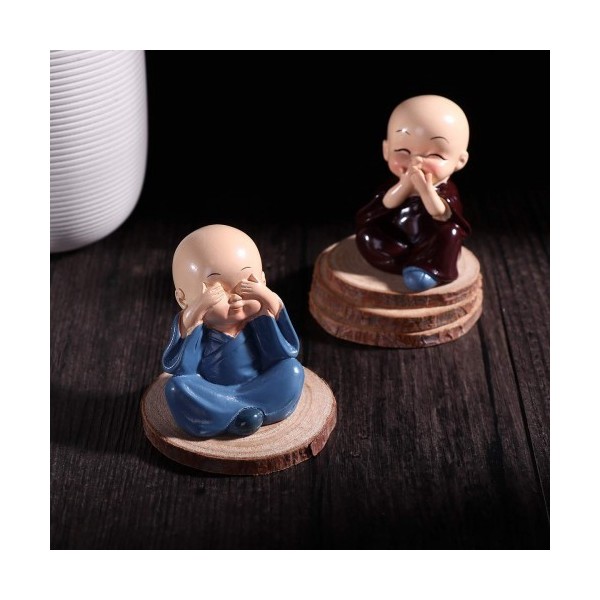 Resin Buddha Monk Statues