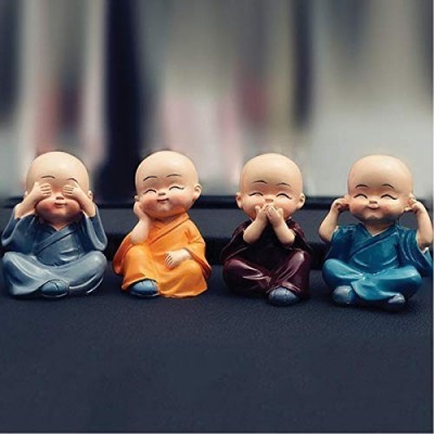 Resin Buddha Monk Statues