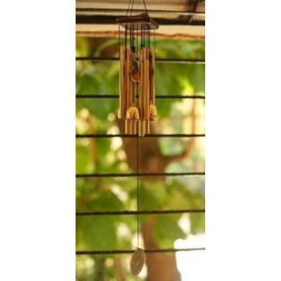 Golden Pipe Hanging Chimes