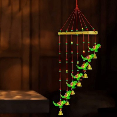 Parrot Door Hanging Windchime