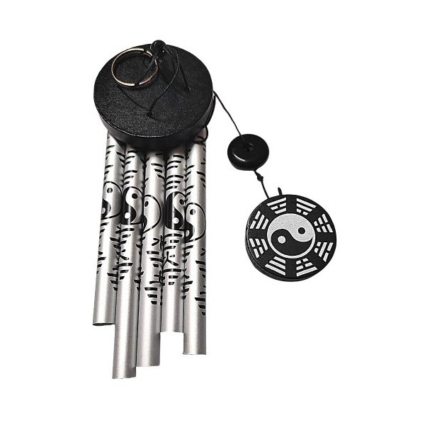 Window And Yin Yang Wind Chime