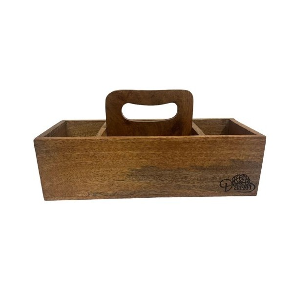 Wooden Caddy Storage Organizer