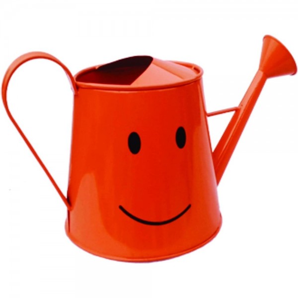 Orange Round Watering Can