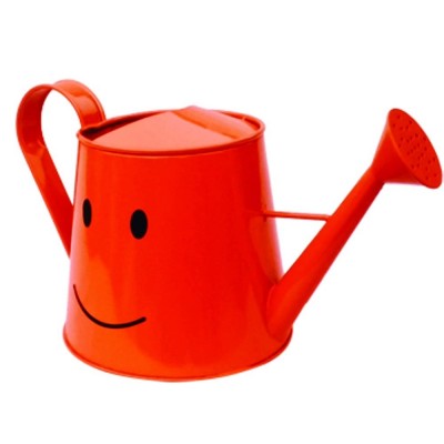 Orange Round Watering Can