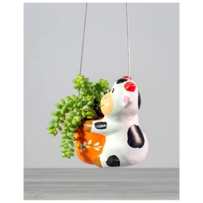 Hanging Cow Planter