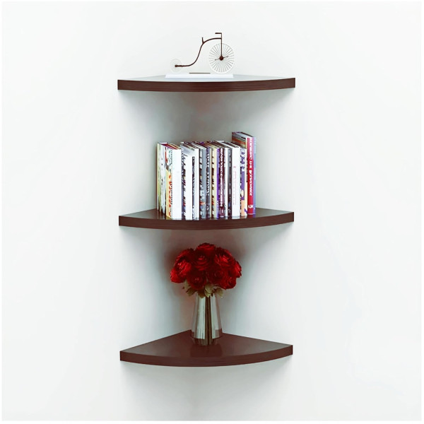 Room Corner Decorative Shelve