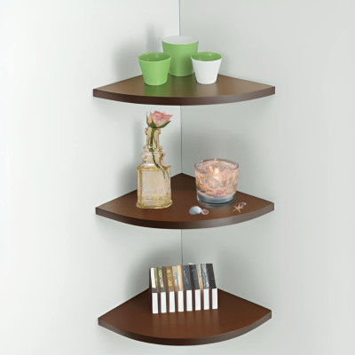 Room Corner Decorative Shelve